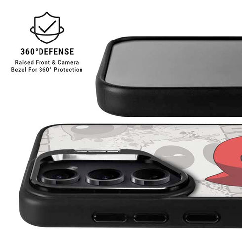 Marvel Deadpool Babypool Galaxy S25 Kickstand Case